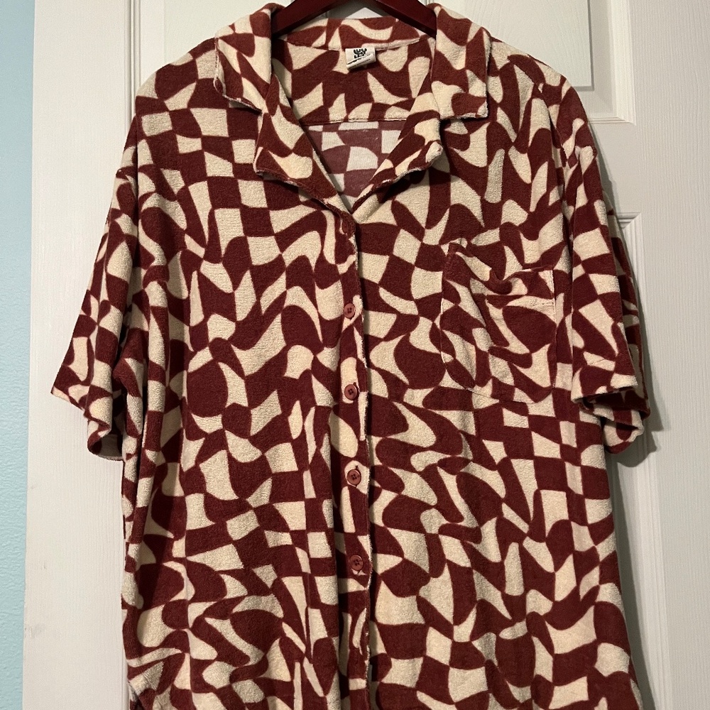 Lucy and Yak Santiago Shirt Size M
